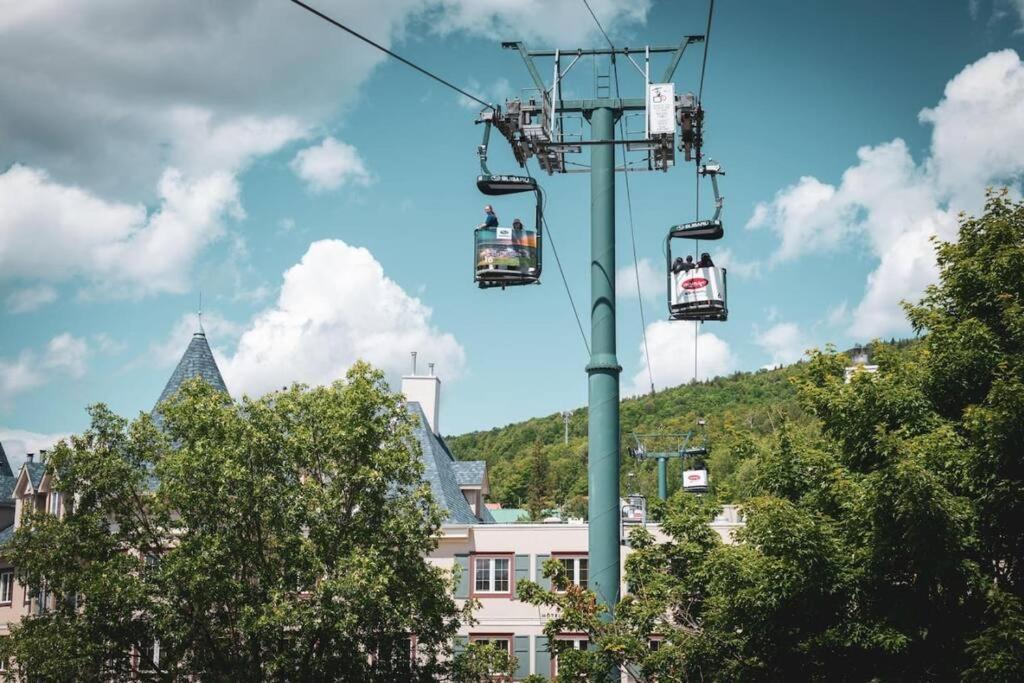 L'Erabliere Tremblant Ski Inout Condo W 2Bdrs Mont-Tremblant Exteriér fotografie